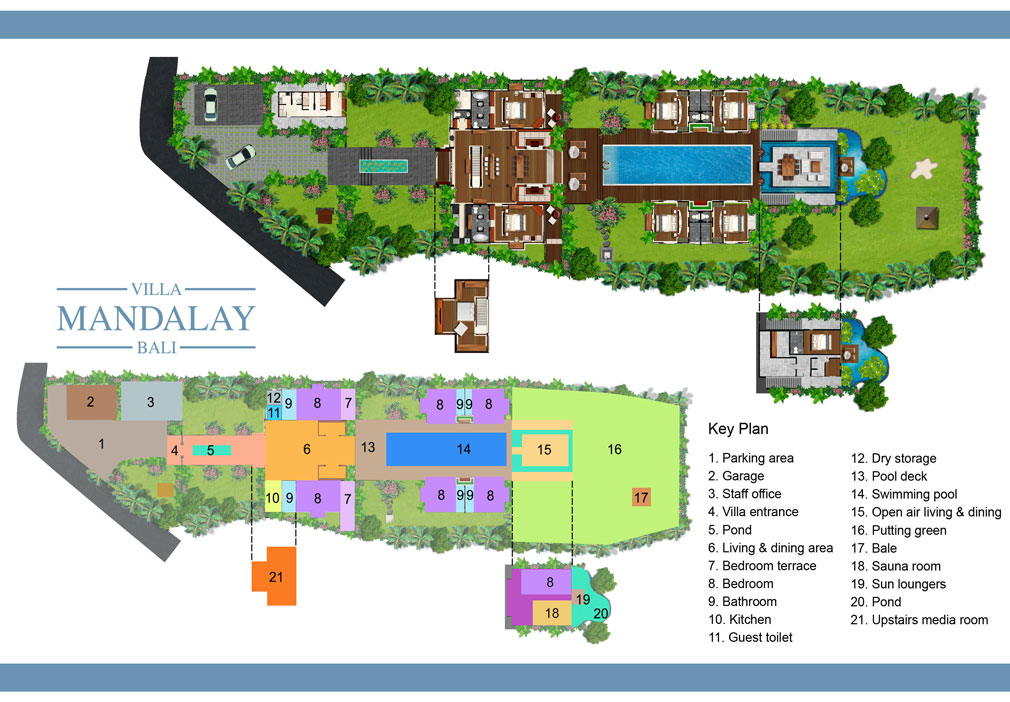 Villa Mandalay - Floorplan